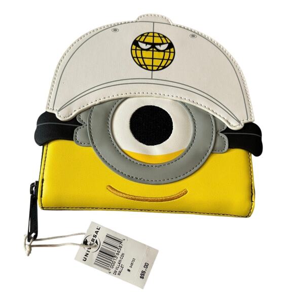 Loungefly Villain-Con Minion Mini Backpack and Villain-Con Wallet Set - Picture 6 of 8
